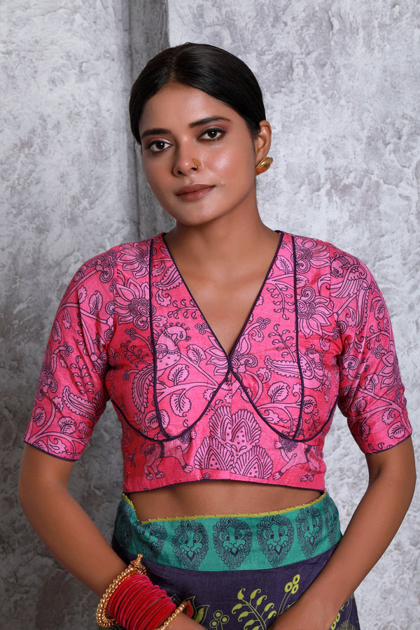 Bagh Pink Blouse