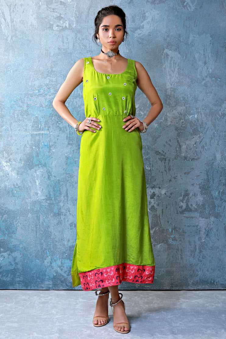 Aaina Lime Dress